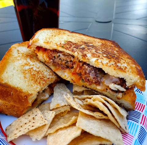 DAY 11: Italian Meatball Sandwich (with leftover meatballs from Day 10)