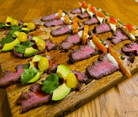 DAY 28: Tri-Tip Appetizers (with leftover tri-tip from Day 26)